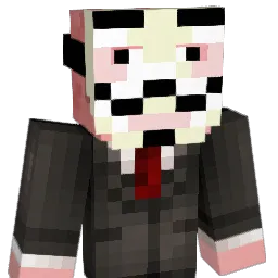 Manekenpis Minecraft avatar bust