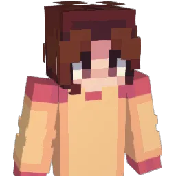 MangoWater Minecraft avatar bust