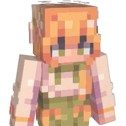 Mangoshakeee Minecraft avatar bust