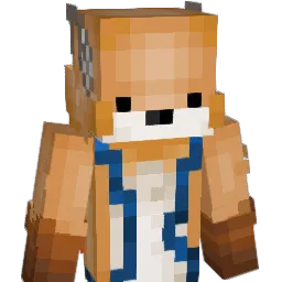 Manpear Minecraft avatar bust