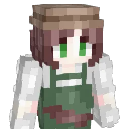 Maogege Minecraft avatar bust