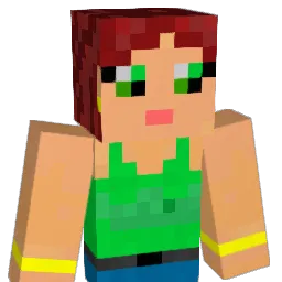 Maribell Minecraft avatar bust