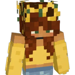 Marinequeen Minecraft avatar bust