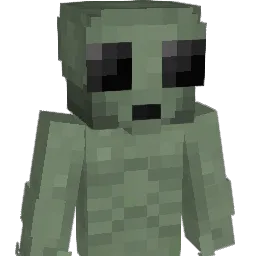 Martian_Alien Minecraft avatar bust