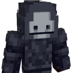 MaskedinWhite Minecraft avatar bust