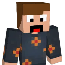 MaxTheBrain Minecraft avatar bust