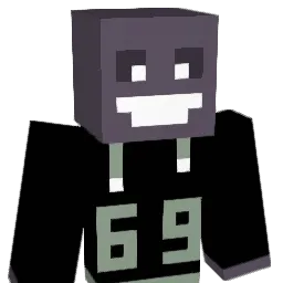 McBloody Minecraft avatar bust