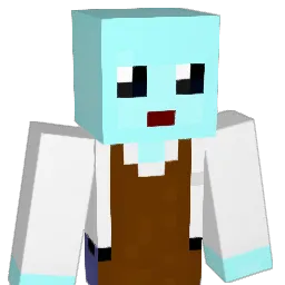 McChickenz Minecraft avatar bust