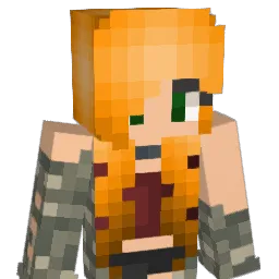 McCombed Minecraft avatar bust