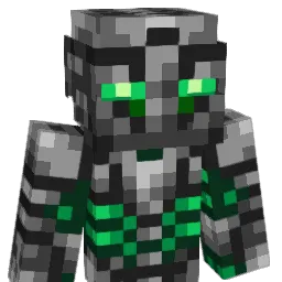 McG33k Minecraft avatar bust