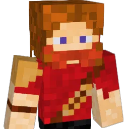 McSideburns Minecraft avatar bust