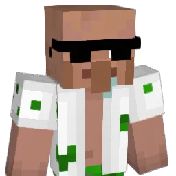 McVillag Minecraft avatar bust