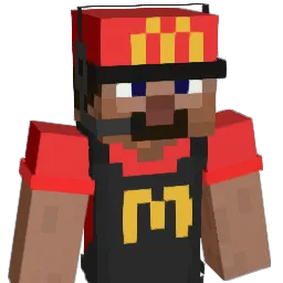 McdonaldSlave Minecraft avatar bust