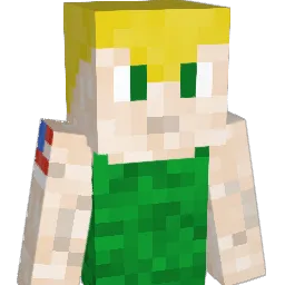 MeNada Minecraft avatar bust