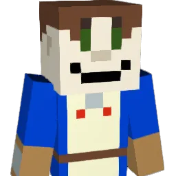 MeagerClown Minecraft avatar bust