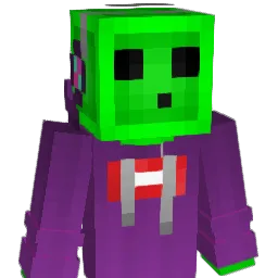 MeanVoltage Minecraft avatar bust