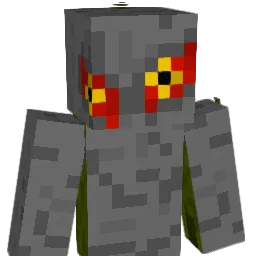 MechaHedorah Minecraft avatar bust