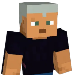 Meckron Minecraft avatar bust