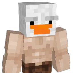Medbred Minecraft avatar bust