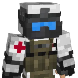 MedicSoldier Minecraft avatar bust