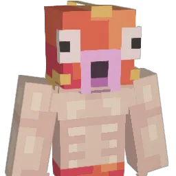 Mediccarp Minecraft avatar bust