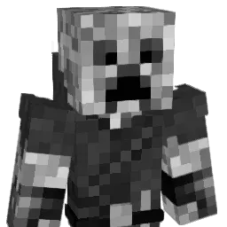 Meeega Minecraft avatar bust