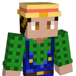 Meepenna Minecraft avatar bust