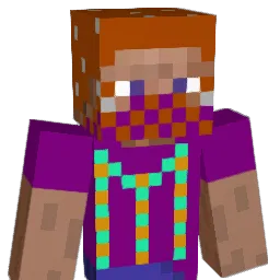 Meerkator Minecraft avatar bust