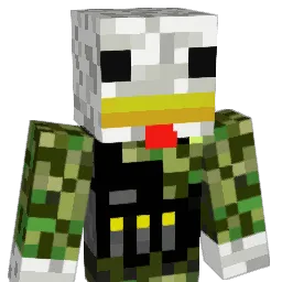 Meesoutofspace Minecraft avatar bust