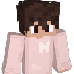 Meeting Minecraft avatar bust