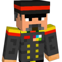 MegaGinge Minecraft avatar bust