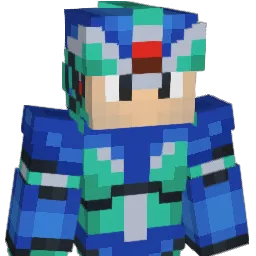 MegaManXYT Minecraft avatar bust