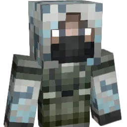 MegaNuge Minecraft avatar bust