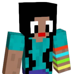Megaan Minecraft avatar bust