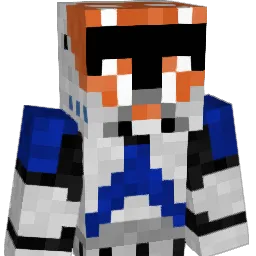 Megacombatent Minecraft avatar bust