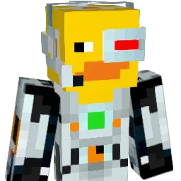 Megaduckatron Minecraft avatar bust