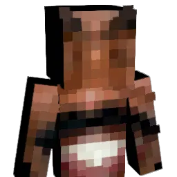 Megagirel Minecraft avatar bust