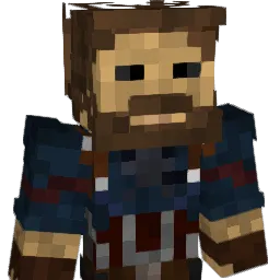 Megalber Minecraft avatar bust