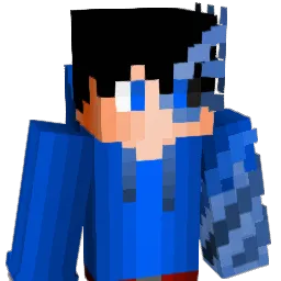 Megamigraine Minecraft avatar bust
