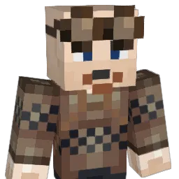 Megazon Minecraft avatar bust