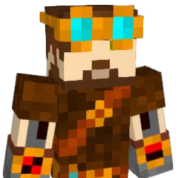 Megazordo Minecraft avatar bust