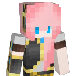 MegurineLuka_12 Minecraft avatar bust