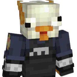 MehKnee Minecraft avatar bust