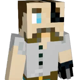 Meiba Minecraft avatar bust