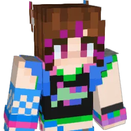 MeliaBunches Minecraft avatar bust