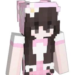 Melianie Minecraft avatar bust