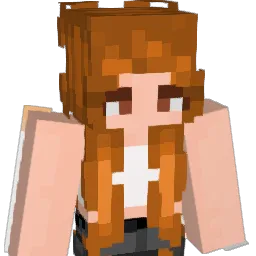 Melinda5 Minecraft avatar bust