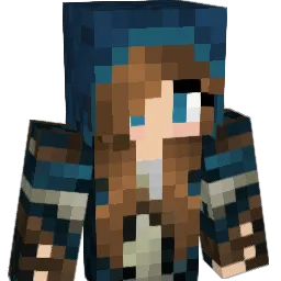 Melissv Minecraft avatar bust