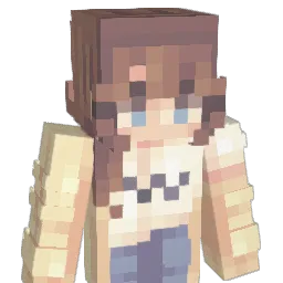 MellowJazmine Minecraft avatar bust