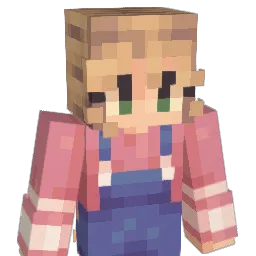 Meloncholyflower Minecraft avatar bust